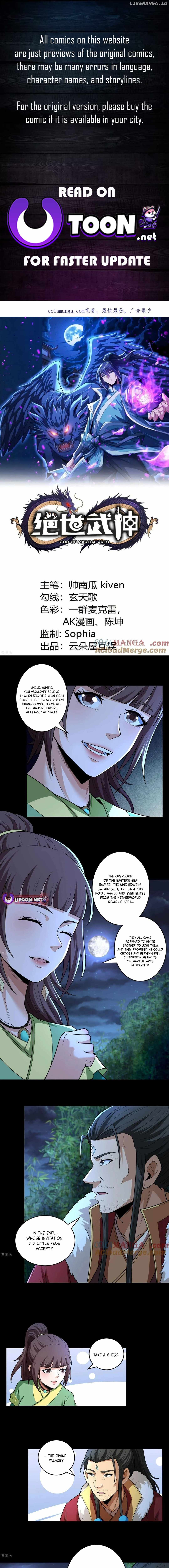God of Martial Arts Chapter 842 1